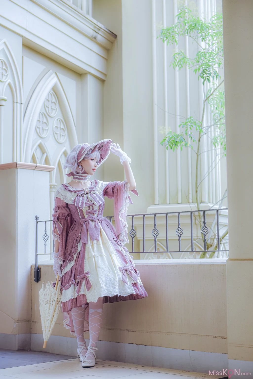 Coser@Ely_eee (ElyEE子): Lilac Courtyard 紫丁香庭院 (49 photos)