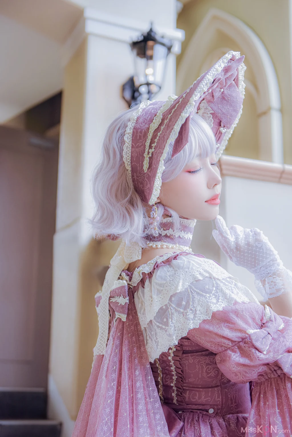 Coser@Ely_eee (ElyEE子): Lilac Courtyard 紫丁香庭院 (49 photos)