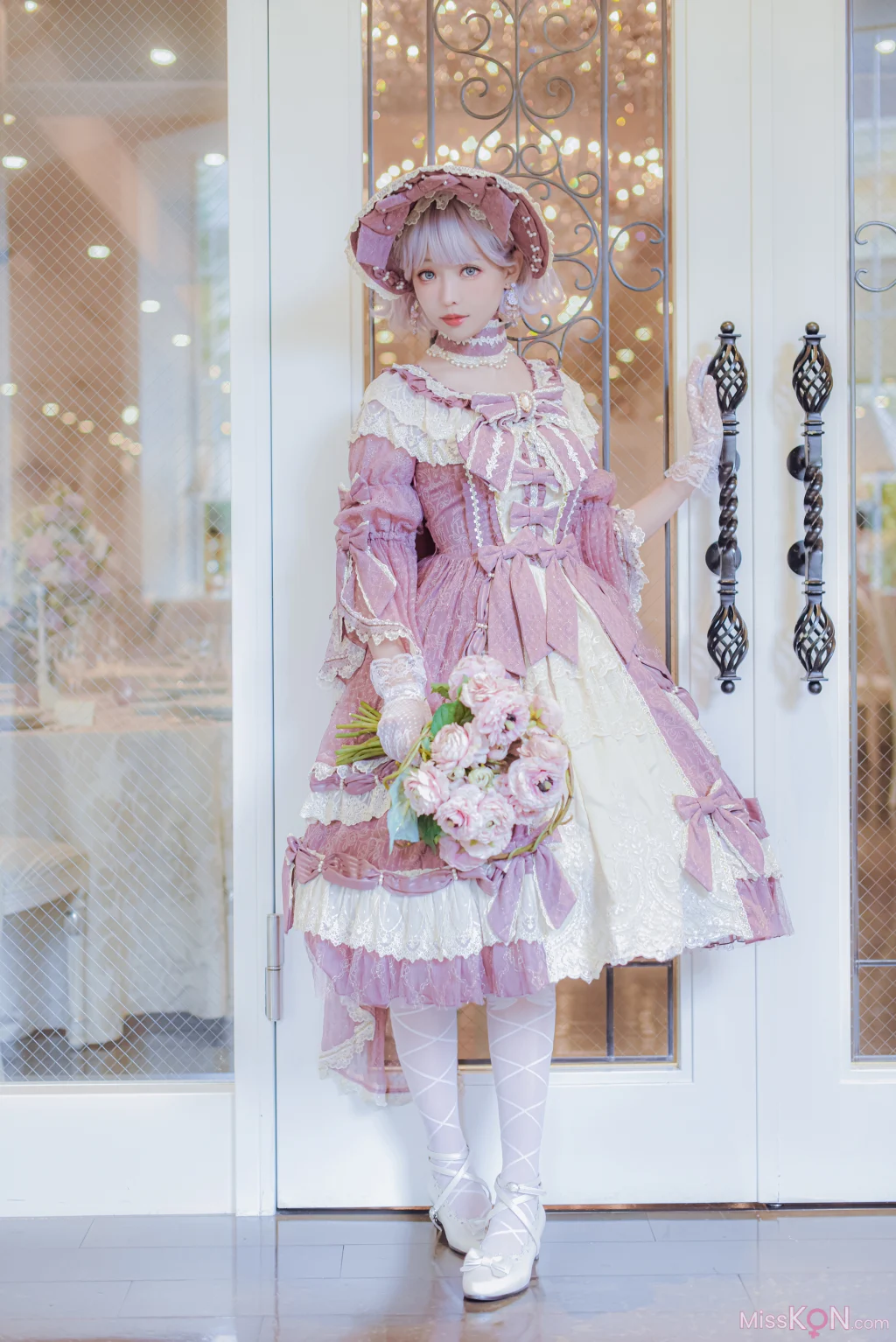 Coser@Ely_eee (ElyEE子): Lilac Courtyard 紫丁香庭院 (49 photos)