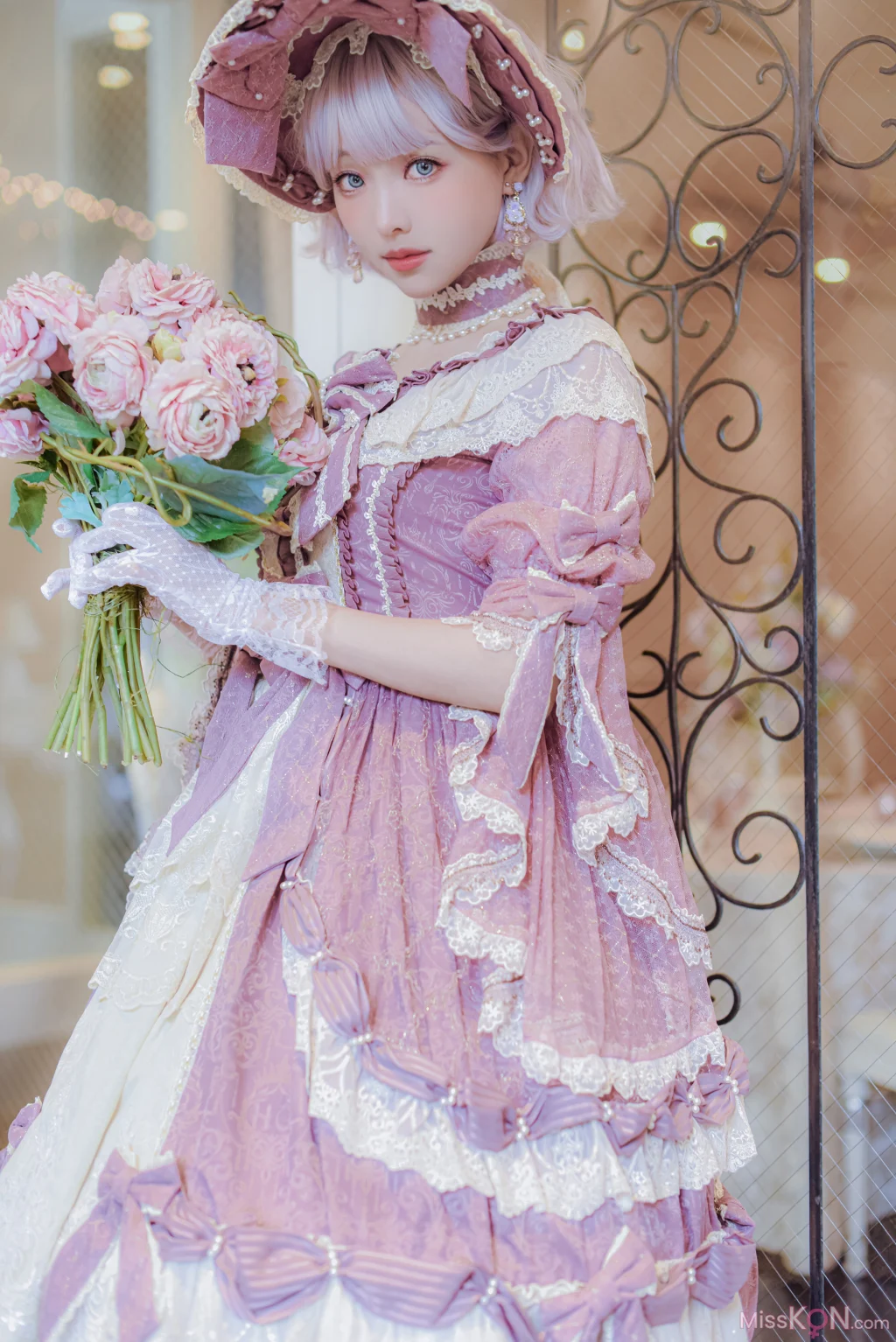 Coser@Ely_eee (ElyEE子): Lilac Courtyard 紫丁香庭院 (49 photos)