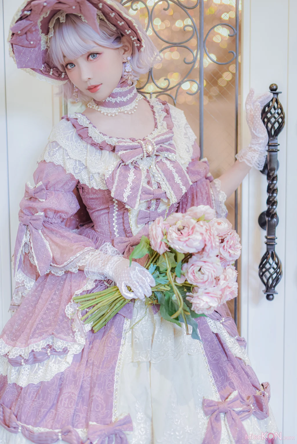 Coser@Ely_eee (ElyEE子): Lilac Courtyard 紫丁香庭院 (49 photos)