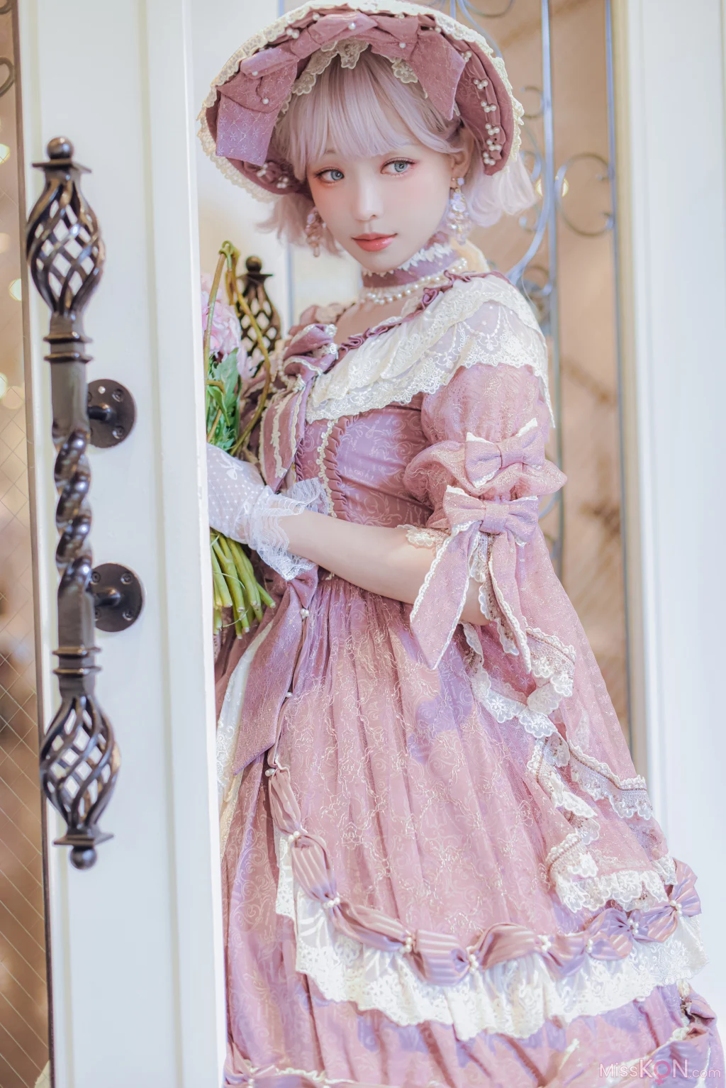 Coser@Ely_eee (ElyEE子): Lilac Courtyard 紫丁香庭院 (49 photos)