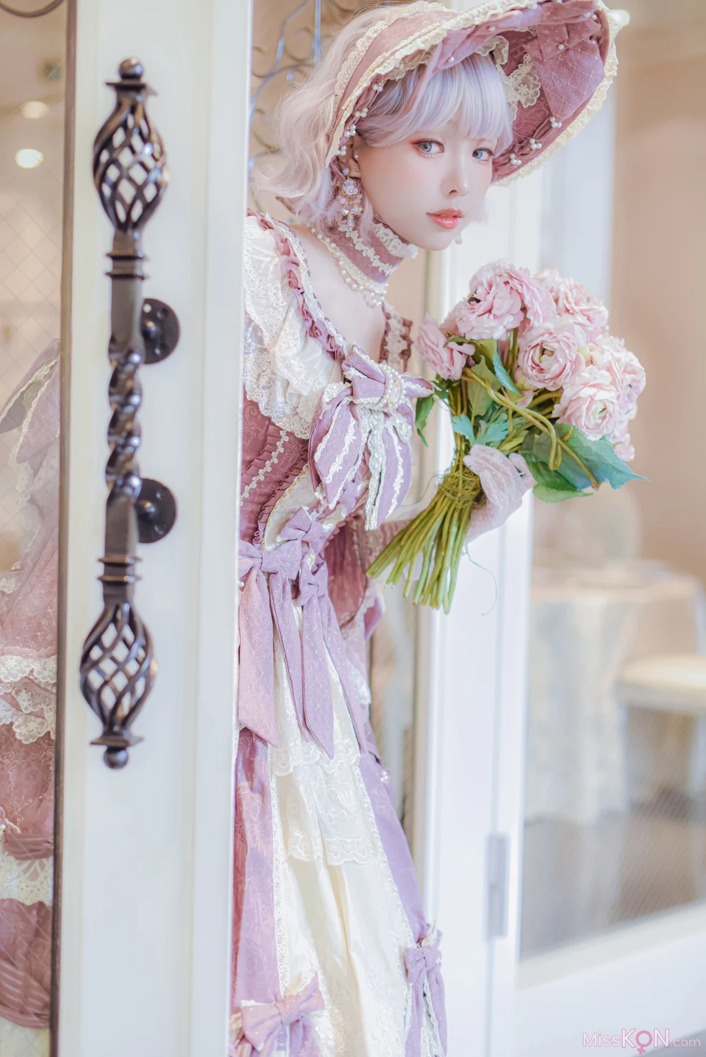 Coser@Ely_eee (ElyEE子): Lilac Courtyard 紫丁香庭院 (49 photos)