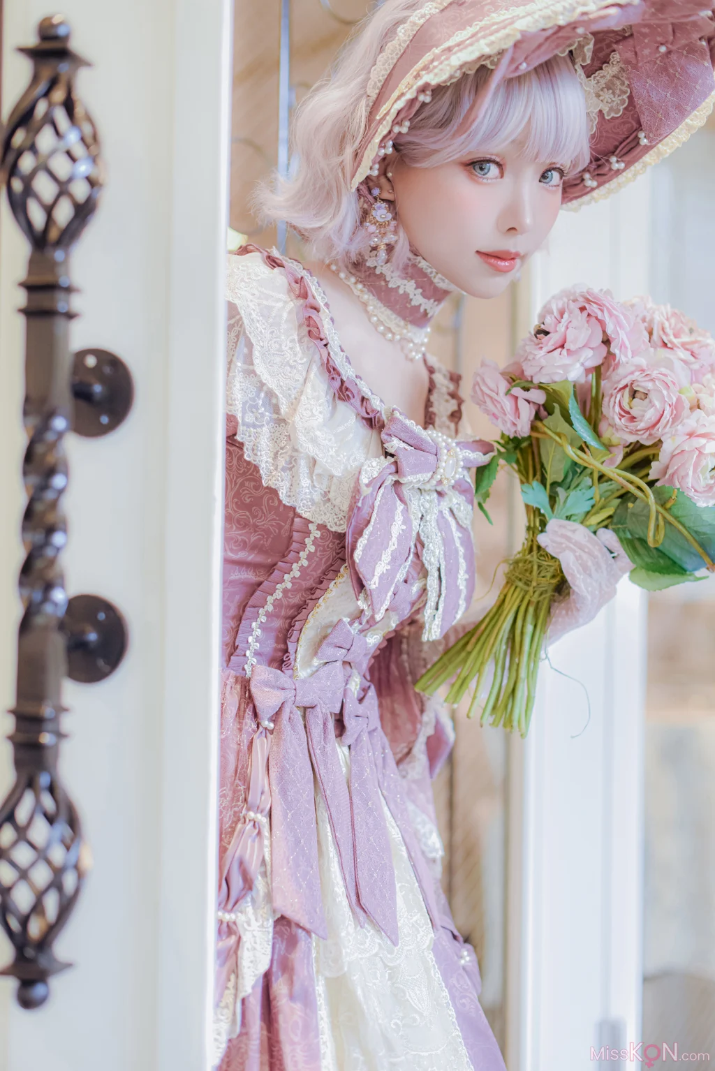 Coser@Ely_eee (ElyEE子): Lilac Courtyard 紫丁香庭院 (49 photos)