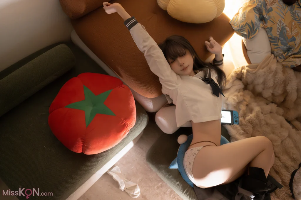 Coser@纸悦Etsu_ko: 真爱JK (35 photos)