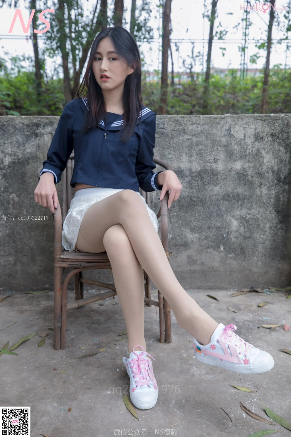 [NS纳丝摄影] No.138: 北北 制服肉丝超短裙 (76 photos) – Page 2