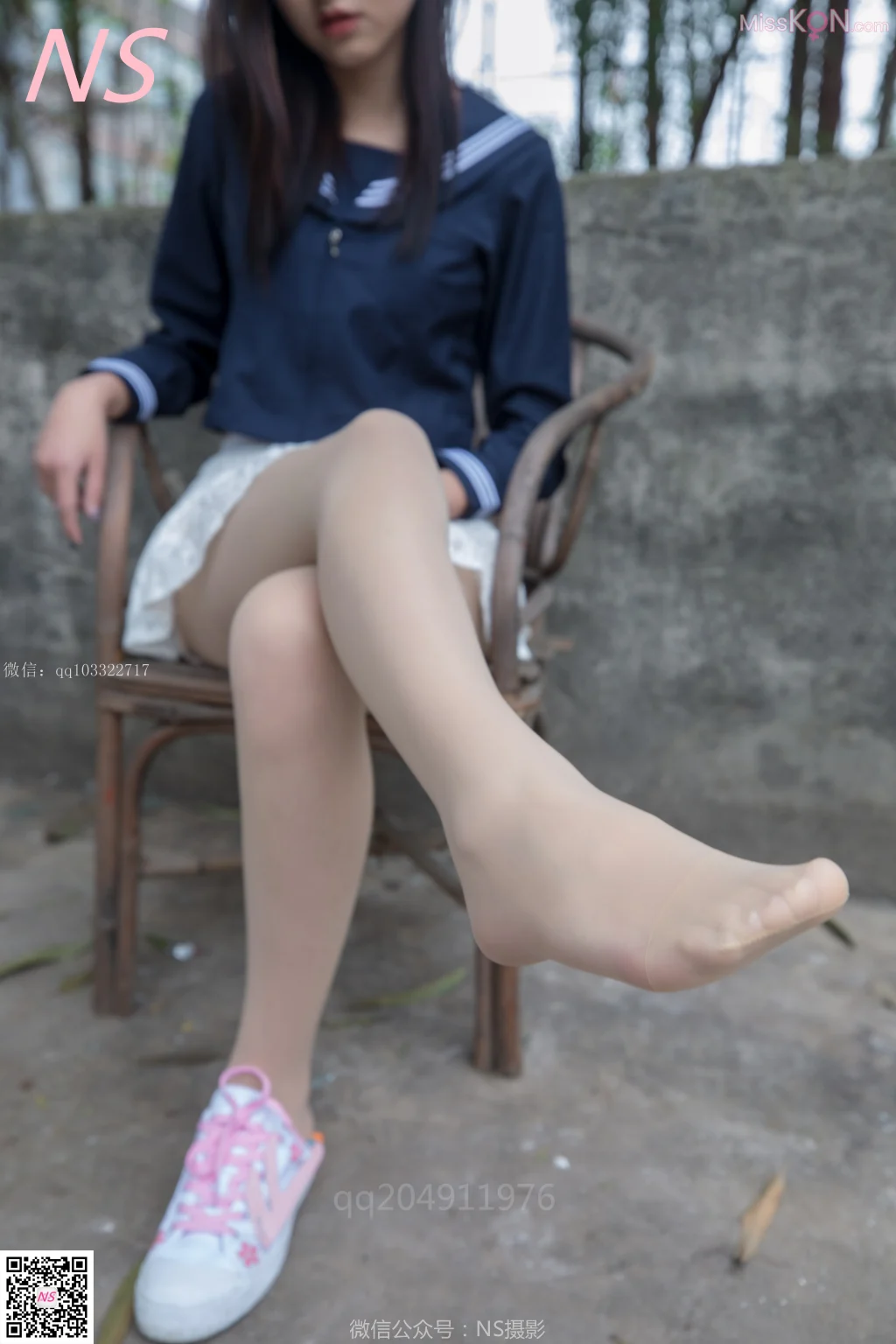 [NS纳丝摄影] No.138: 北北 制服肉丝超短裙 (76 photos) – Page 2