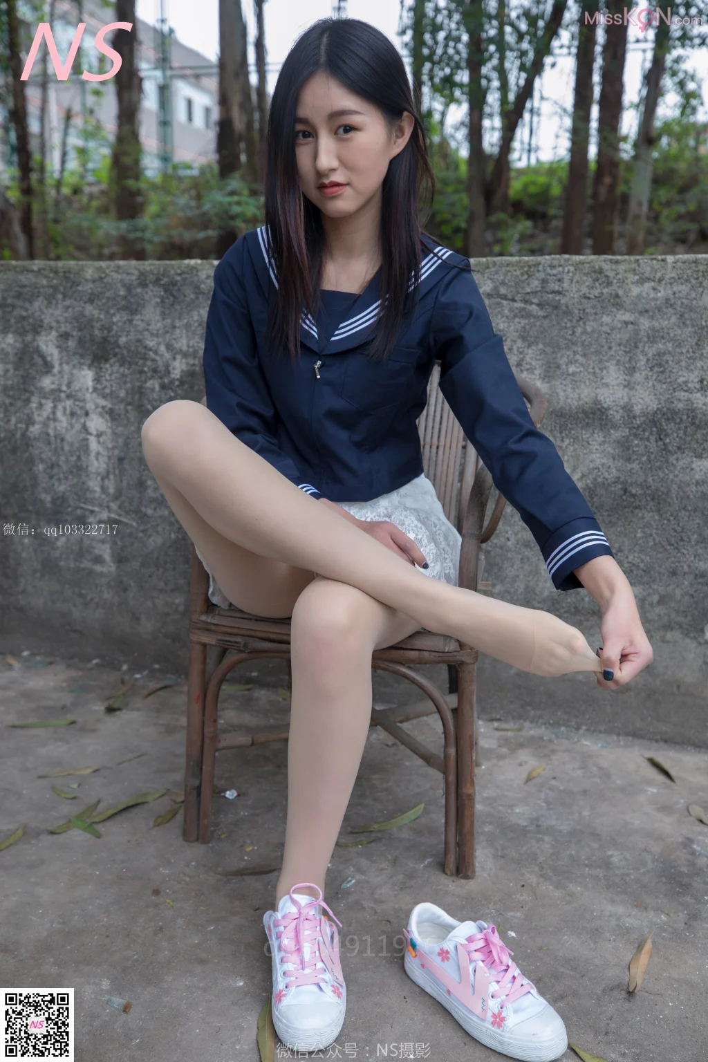 [NS纳丝摄影] No.138: 北北 制服肉丝超短裙 (76 photos) – Page 2