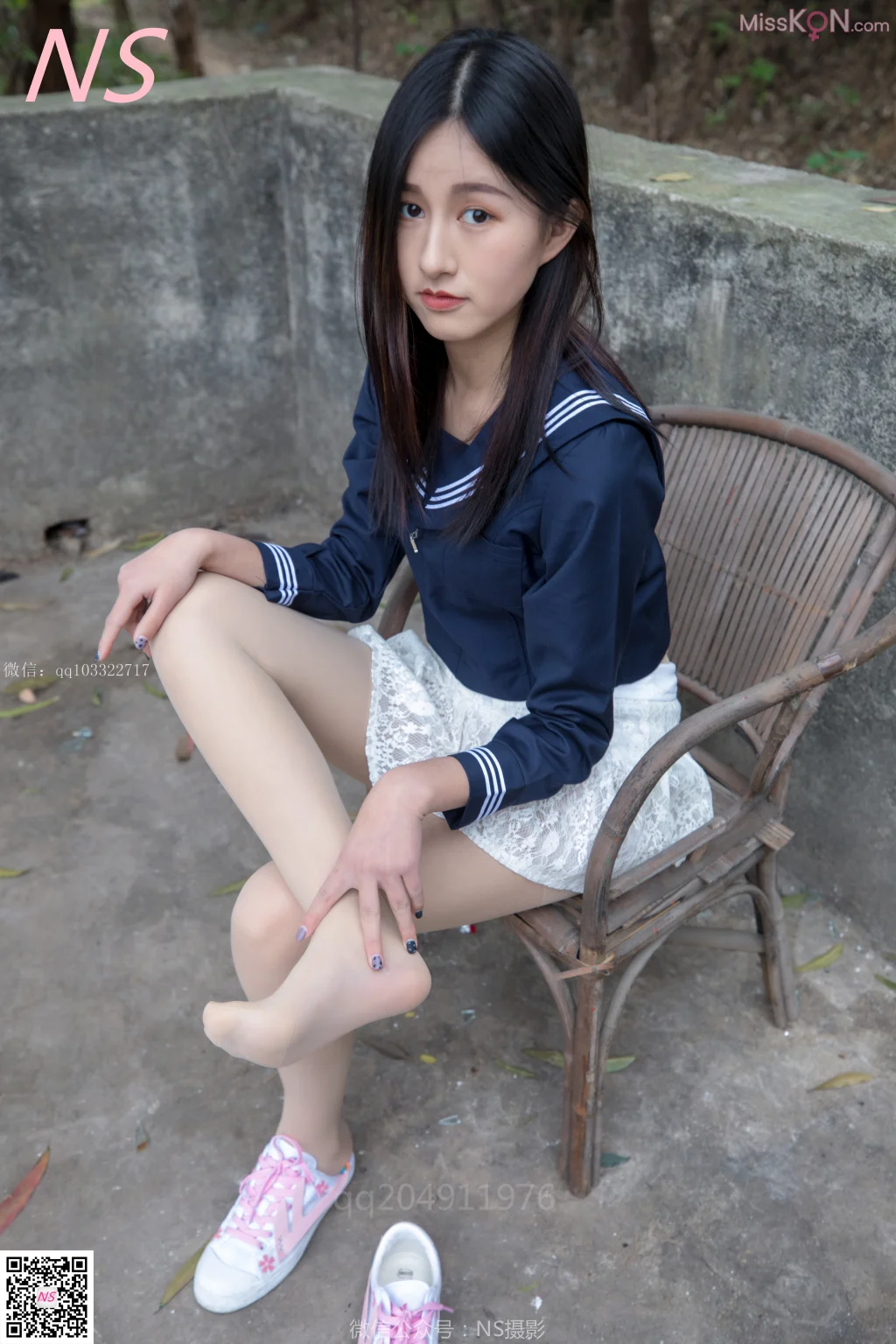 [NS纳丝摄影] No.138: 北北 制服肉丝超短裙 (76 photos) – Page 2