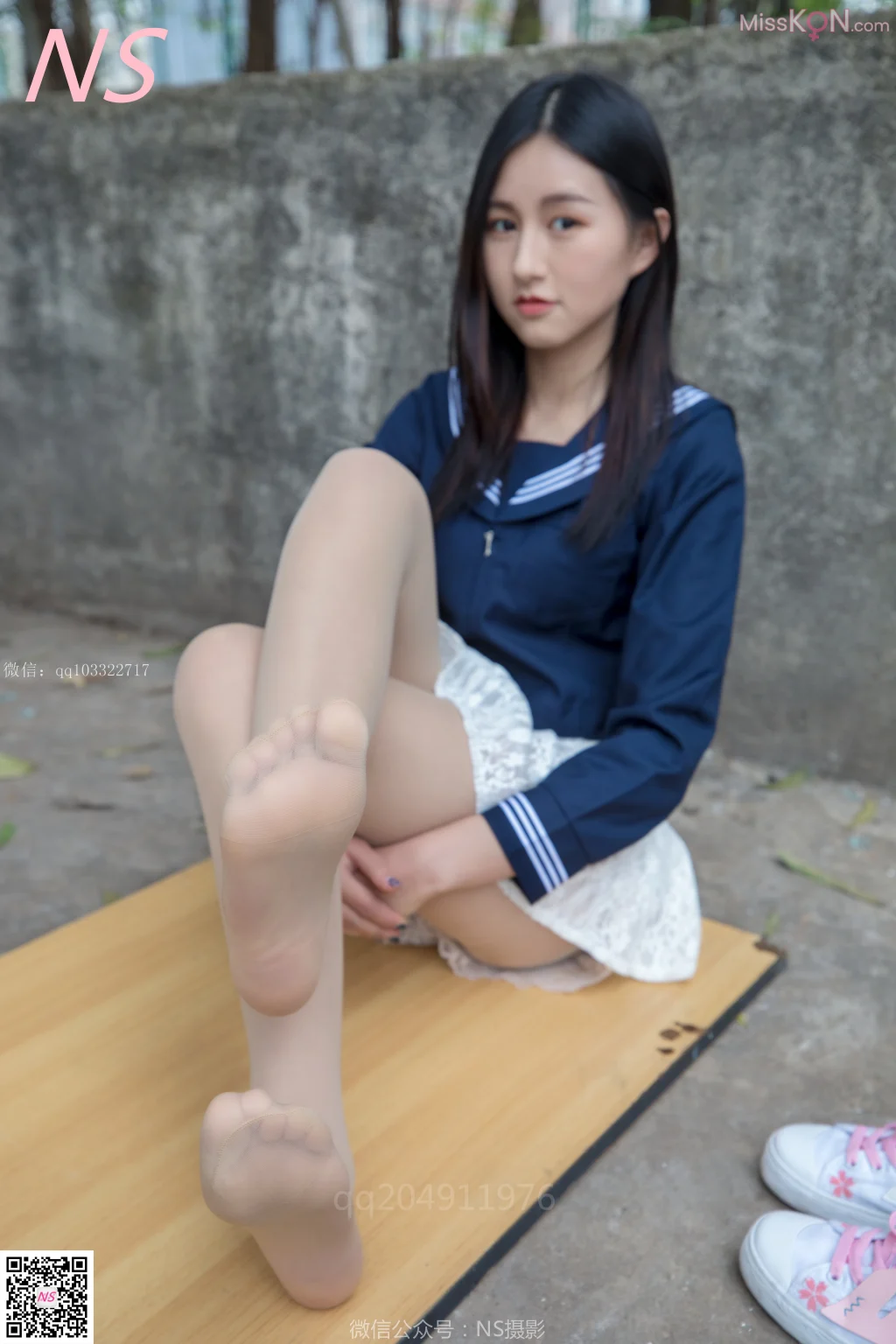 [NS纳丝摄影] No.138: 北北 制服肉丝超短裙 (76 photos) – Page 2