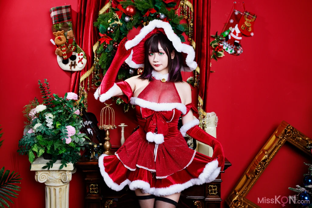 Coser@阿雪雪: 圣诞魔女 (23 photos)