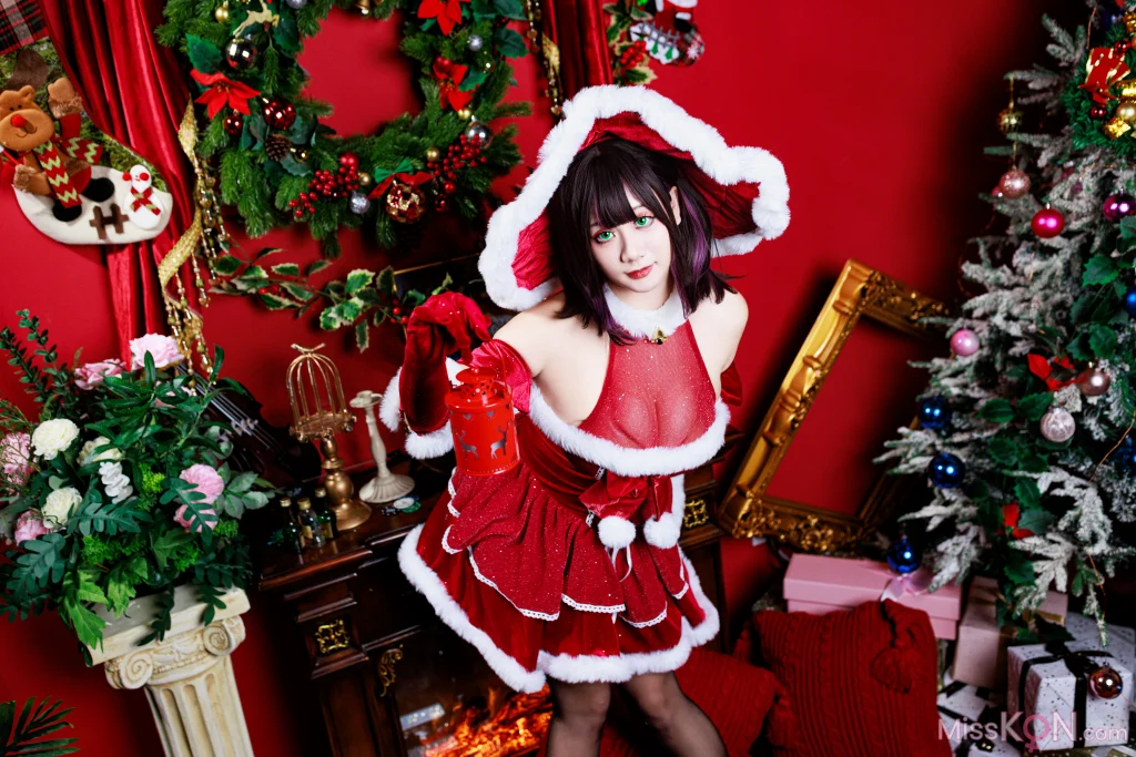Coser@阿雪雪: 圣诞魔女 (23 photos)