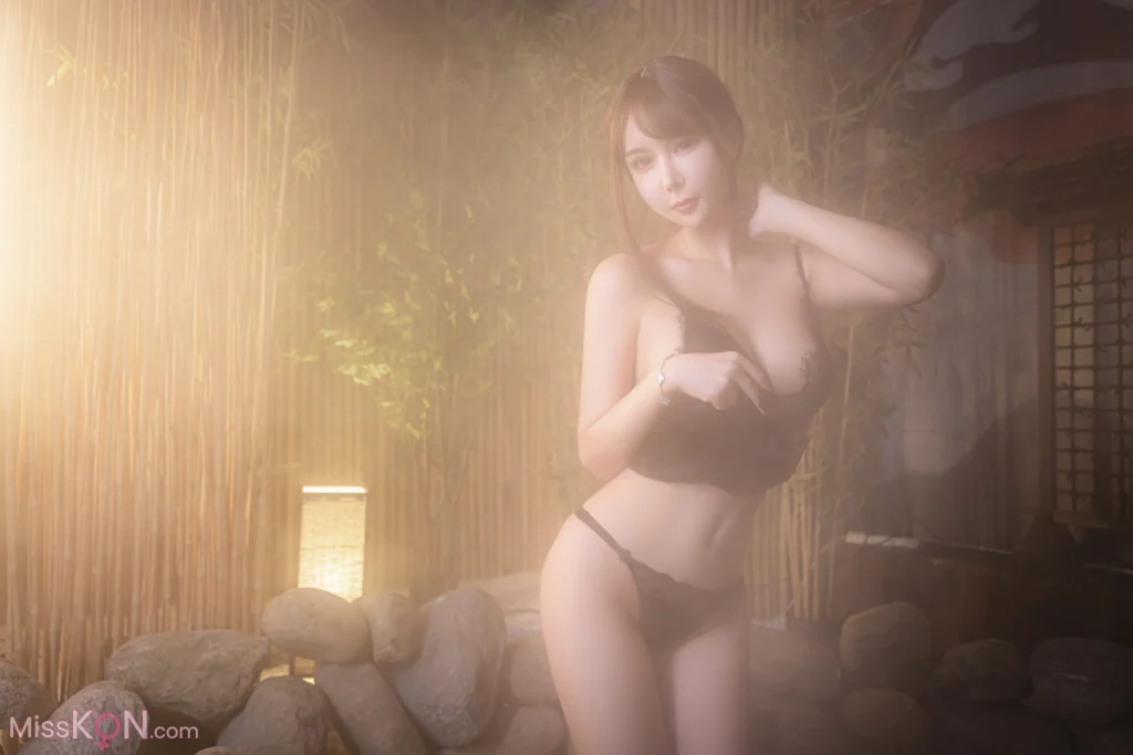 Coser@亚马逊鲶鱼: 温泉黑色蕾丝 (33 photos)