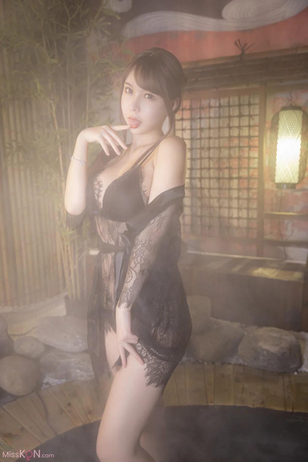 Coser@亚马逊鲶鱼: 温泉黑色蕾丝 (33 photos) – Page 2