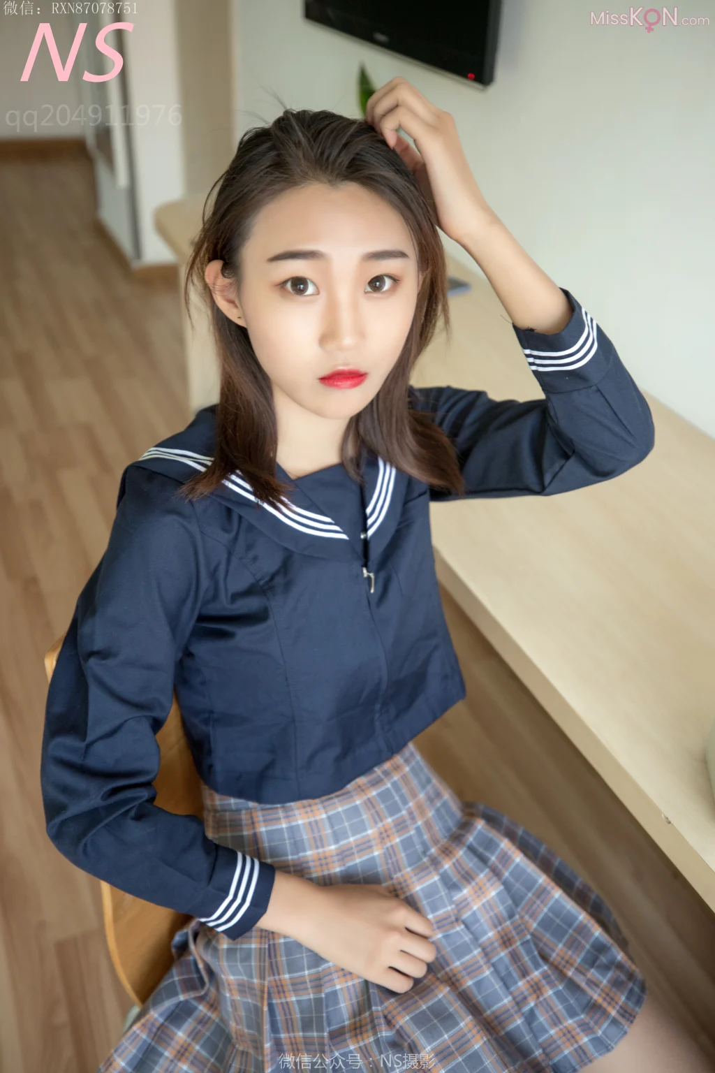 [NS纳丝摄影] No.144: 婉文 学前丝袜美腿 (64 photos + 1 video)