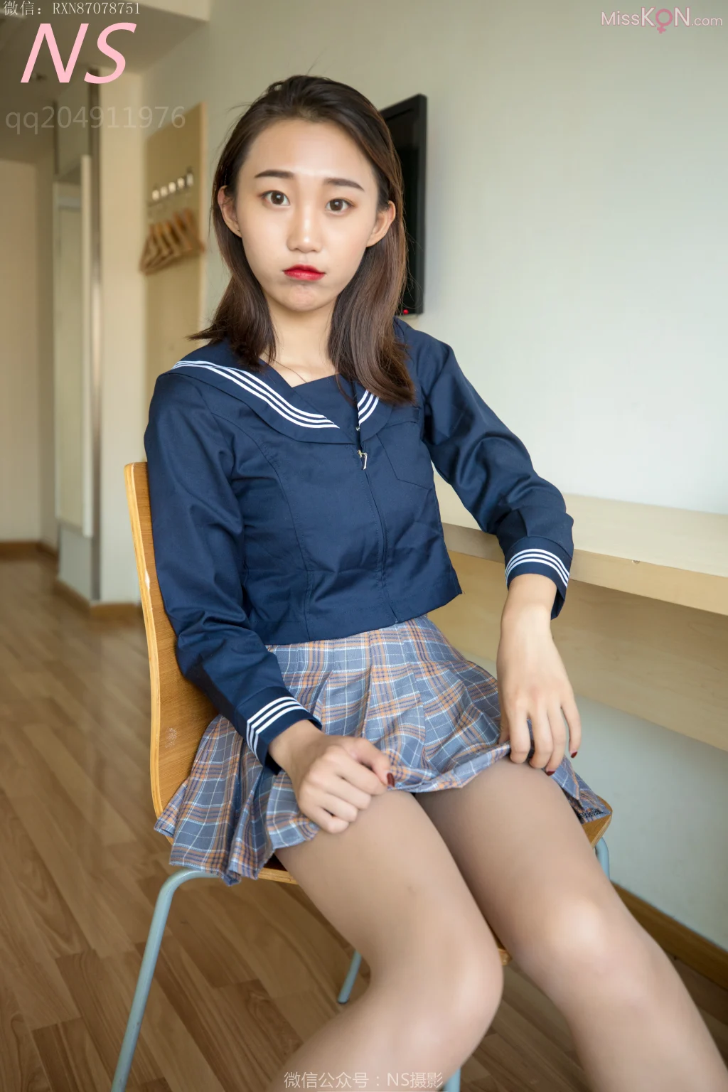 [NS纳丝摄影] No.144: 婉文 学前丝袜美腿 (64 photos + 1 video)