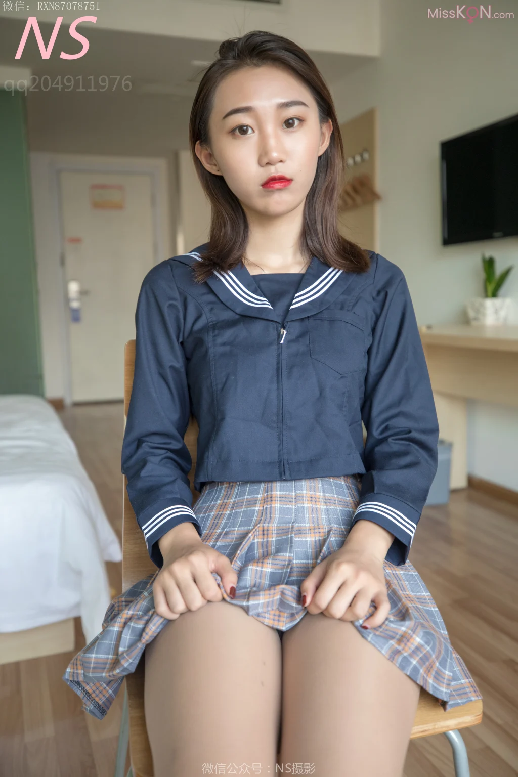 [NS纳丝摄影] No.144: 婉文 学前丝袜美腿 (64 photos + 1 video)