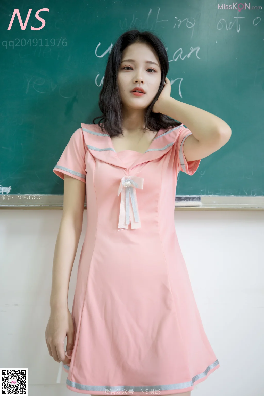 [NS纳丝摄影] No.145: 小蝴蝶 纯纯的丝袜帆布鞋 (50 photos)