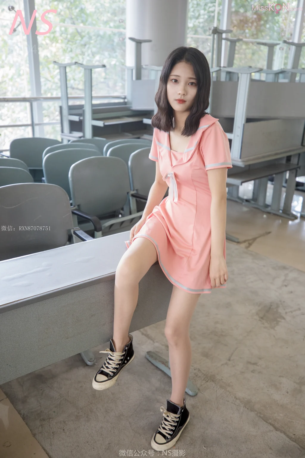 [NS纳丝摄影] No.146: 小蝴蝶 美腿丝袜太好 (69 photos)