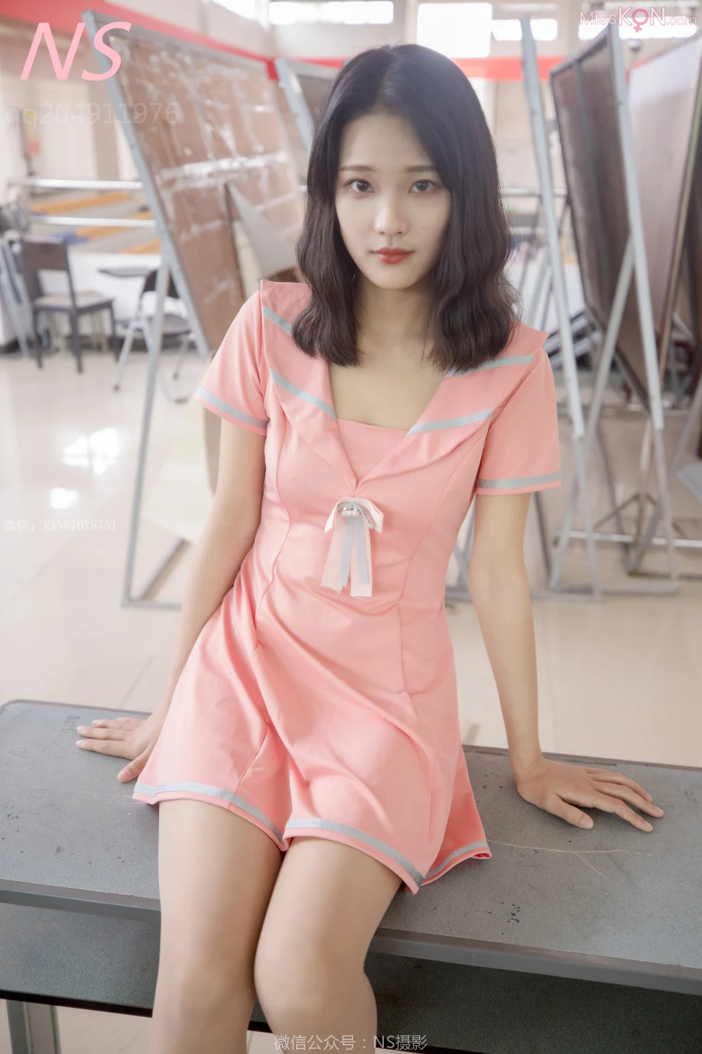 [NS纳丝摄影] No.146: 小蝴蝶 美腿丝袜太好 (69 photos)
