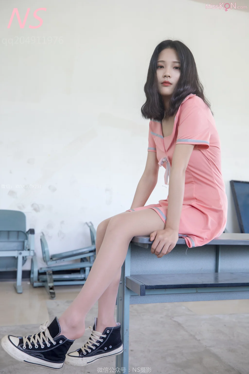 [NS纳丝摄影] No.146: 小蝴蝶 美腿丝袜太好 (69 photos)