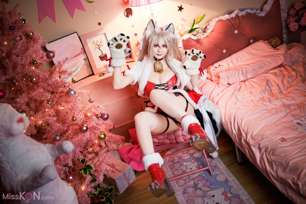 Coser@阿雪雪: 圣诞夕立 (53 photos)