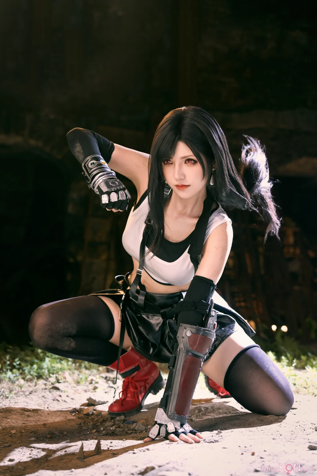 Coser@阿薰kaOri: 最终幻想 蒂法 (330 photos + 2 videos)