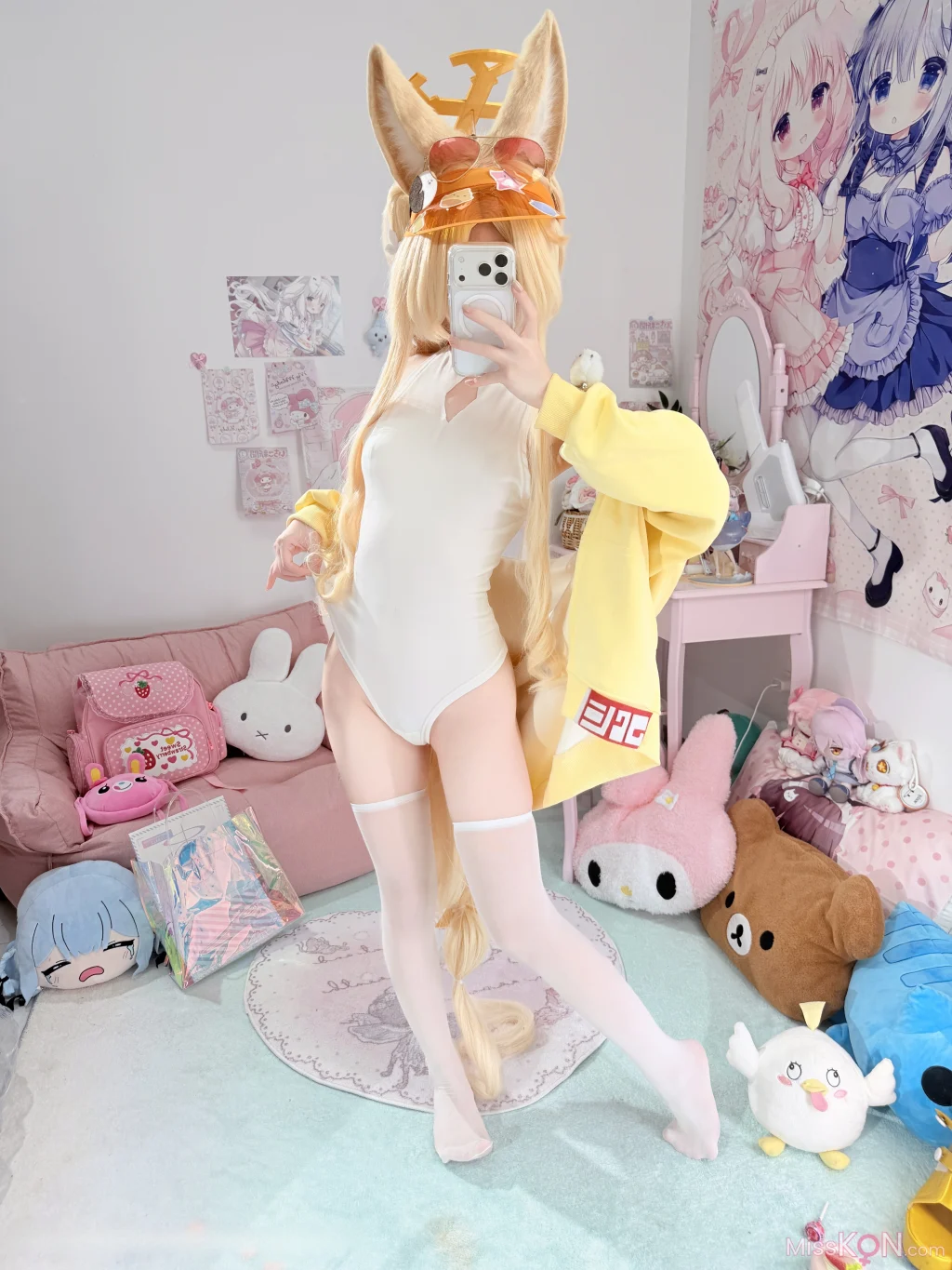 Coser@染三ran3: 蔚蓝档案 百合园圣亚 泳装 (88 photos + 4 videos) – Page 2