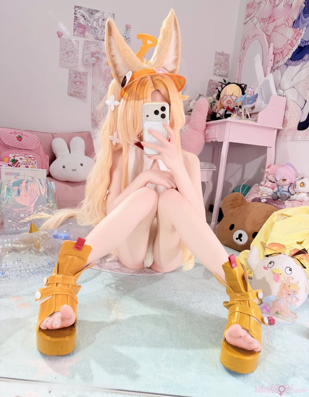 Coser@染三ran3: 蔚蓝档案 百合园圣亚 泳装 (88 photos + 4 videos) – Page 3