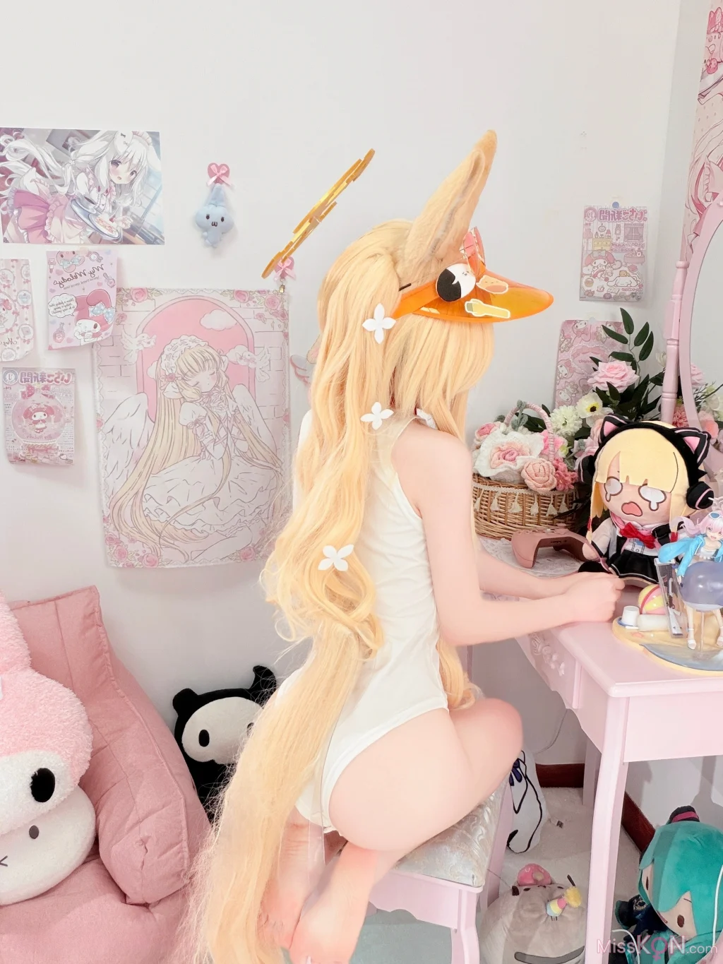 Coser@染三ran3: 蔚蓝档案 百合园圣亚 泳装 (88 photos + 4 videos) – Page 3