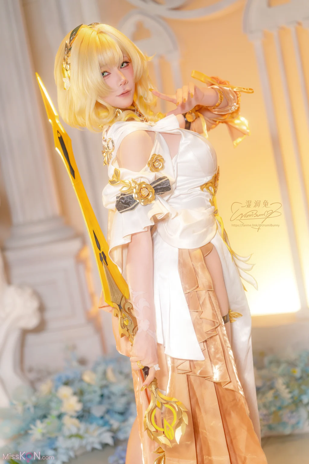 Coser@黏黏团子兔: 2026年07月作品 崩坏：星穹铁道-阿格莱雅 (143 photos + 4 videos)