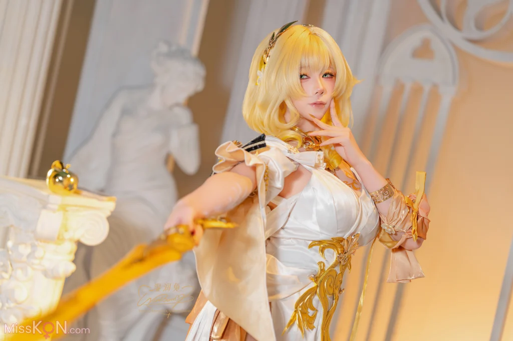 Coser@黏黏团子兔: 2026年07月作品 崩坏：星穹铁道-阿格莱雅 (143 photos + 4 videos)