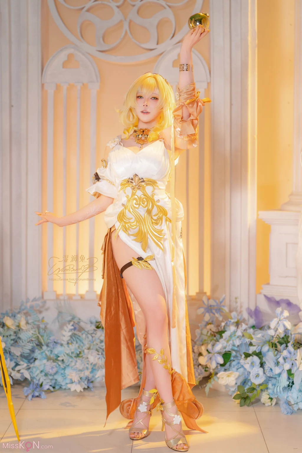 Coser@黏黏团子兔: 2026年07月作品 崩坏：星穹铁道-阿格莱雅 (143 photos + 4 videos)