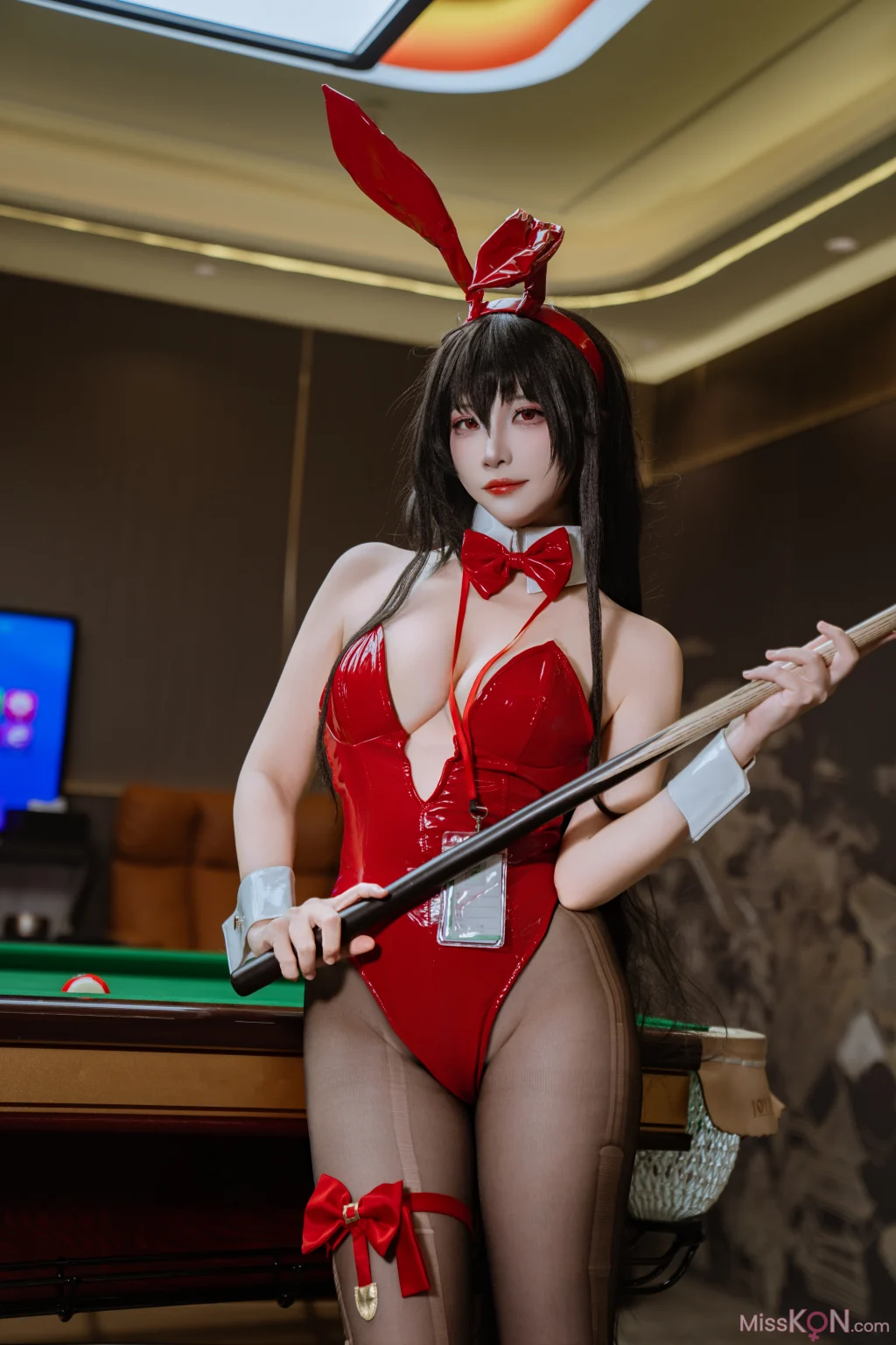 Coser@二佐Nisa: 碧蓝航线 大凤·桌球兔女郎 (31 photos) – Page 2