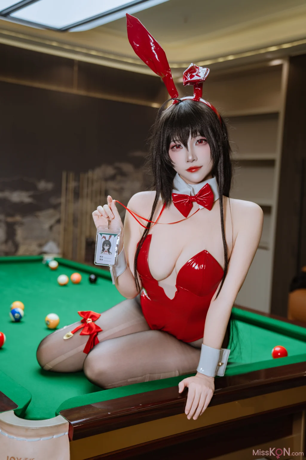Coser@二佐Nisa: 碧蓝航线 大凤·桌球兔女郎 (31 photos) – Page 2