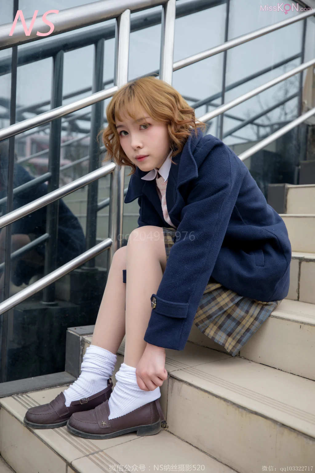 [NS纳丝摄影] No.152: 诗云的花纹丝袜萌萌系 (86 photos + 1 video)
