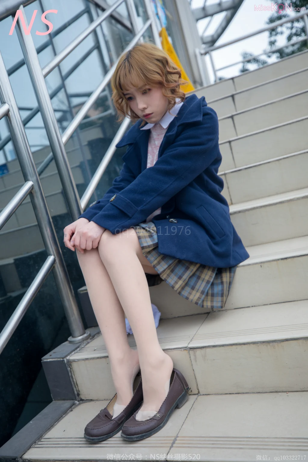 [NS纳丝摄影] No.152: 诗云的花纹丝袜萌萌系 (86 photos + 1 video)