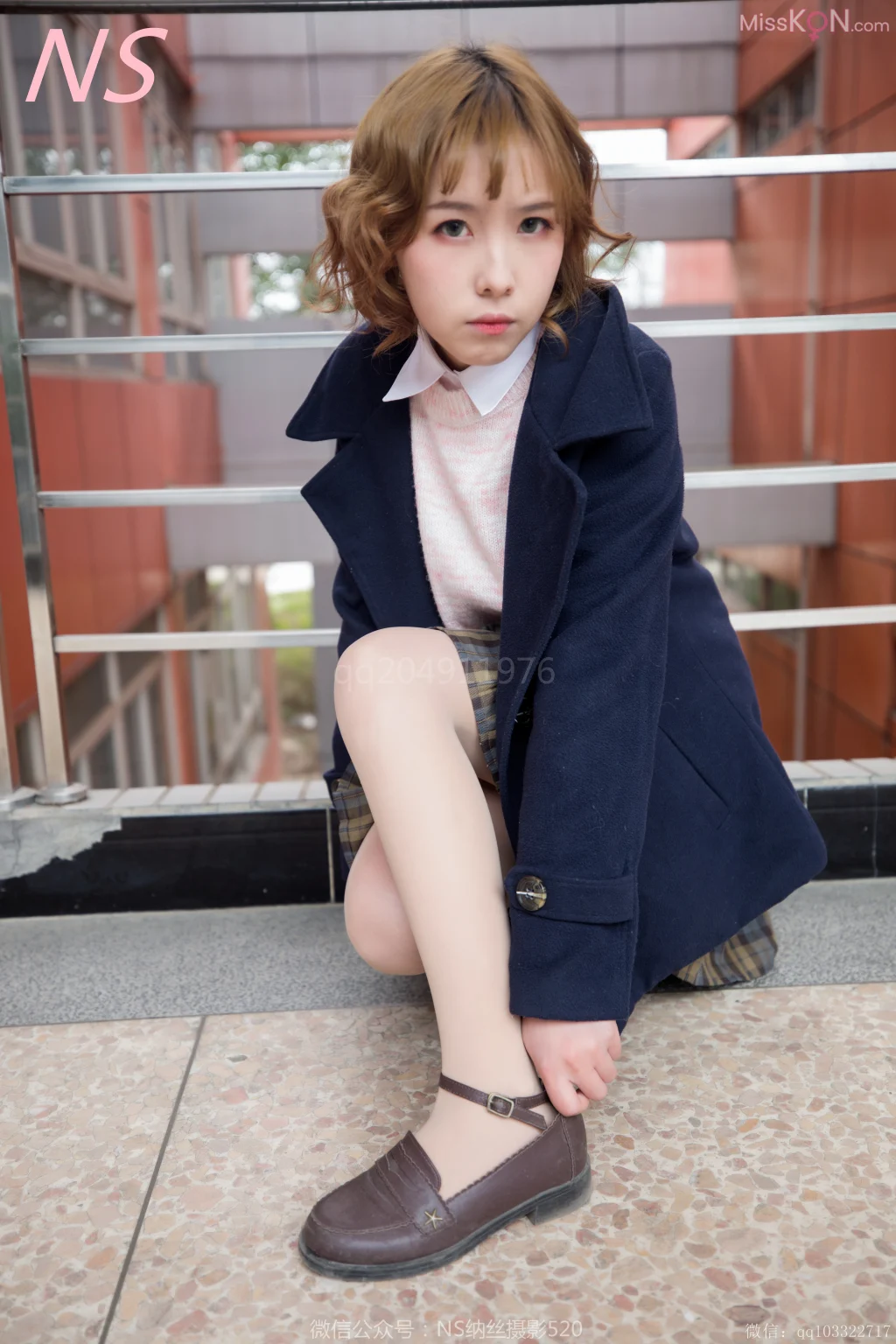 [NS纳丝摄影] No.152: 诗云的花纹丝袜萌萌系 (86 photos + 1 video)
