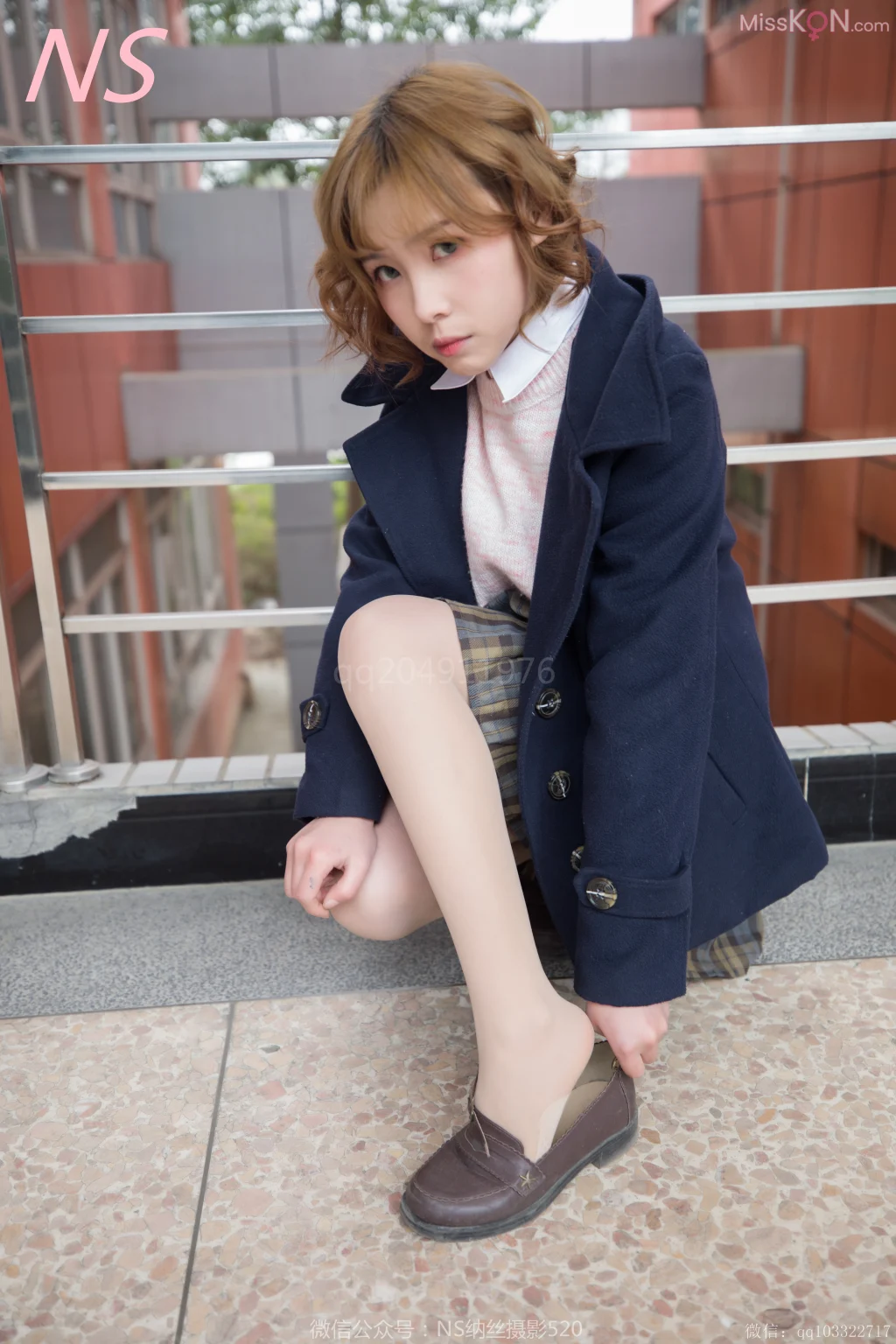 [NS纳丝摄影] No.152: 诗云的花纹丝袜萌萌系 (86 photos + 1 video)