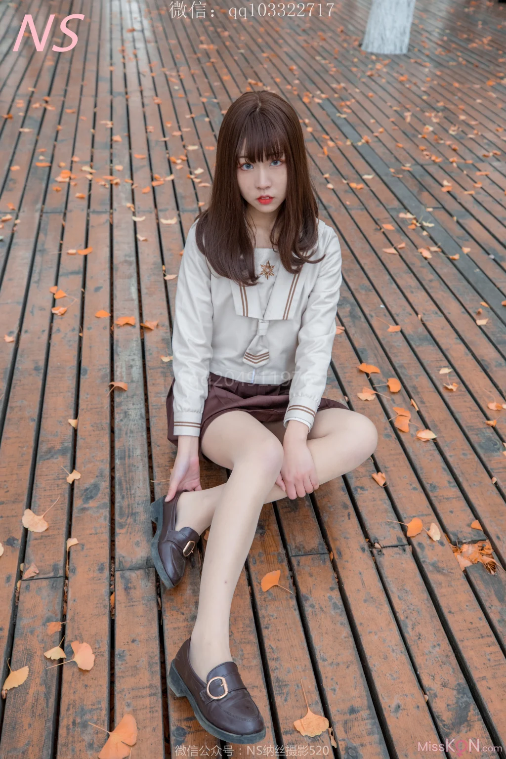 [NS纳丝摄影] No.153: 枫之少女 白丝肉丝萌萌哒的枫 (93 photos + 1 video) – Page 2