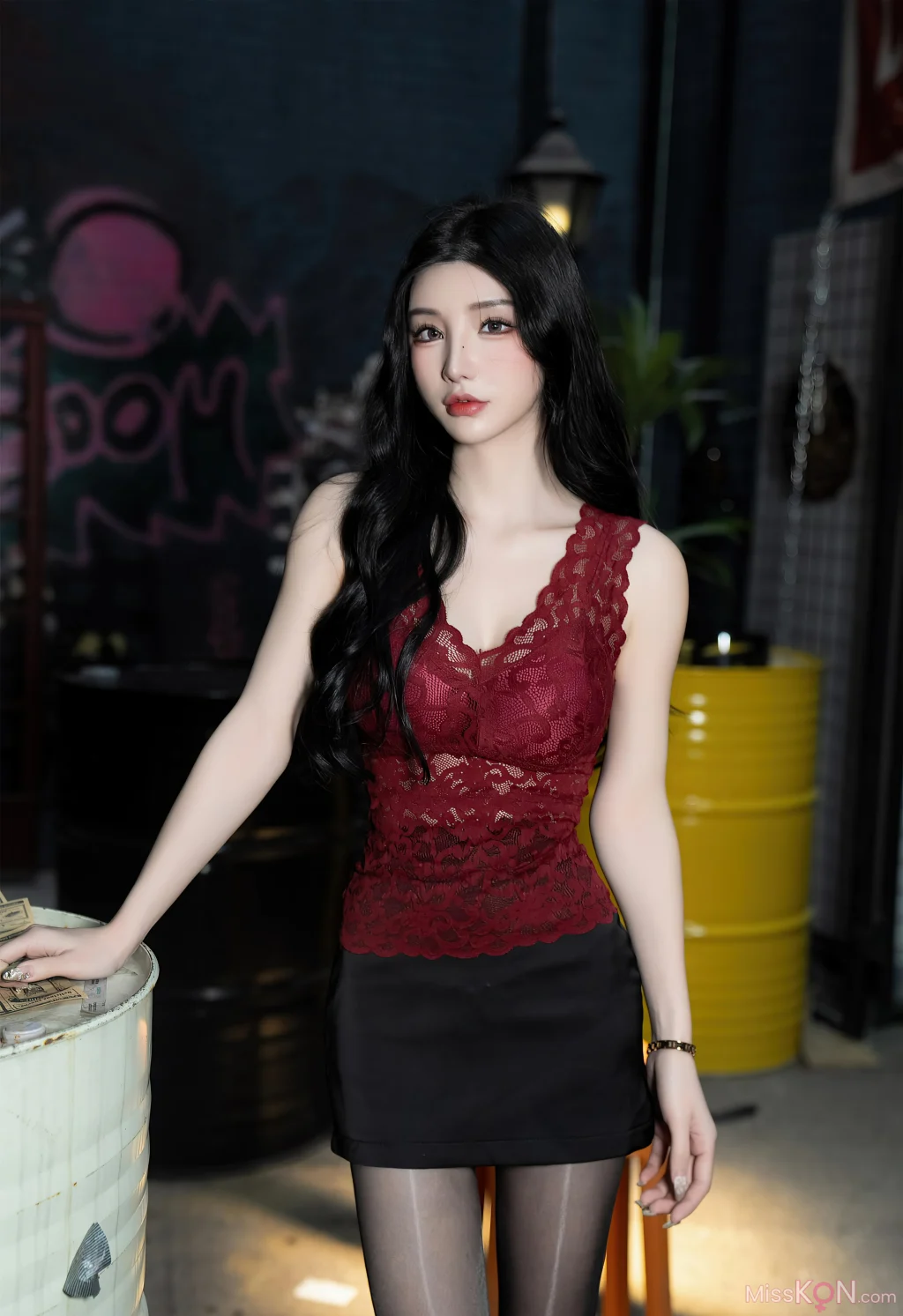 [内购无水印] 周于希Sally: 极品车模 (93 photos)