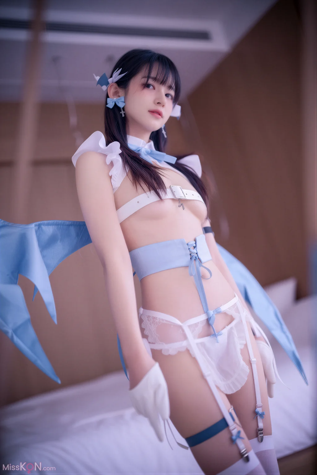 [AI Enhanced] [BLUECAKE] Yeha (예하): Azure Succubus (65 photos) – Page 2