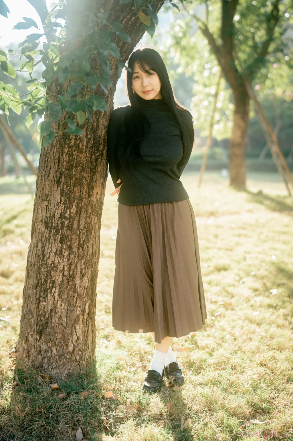 Coser@浅安安: 落日时分 (80 photos)