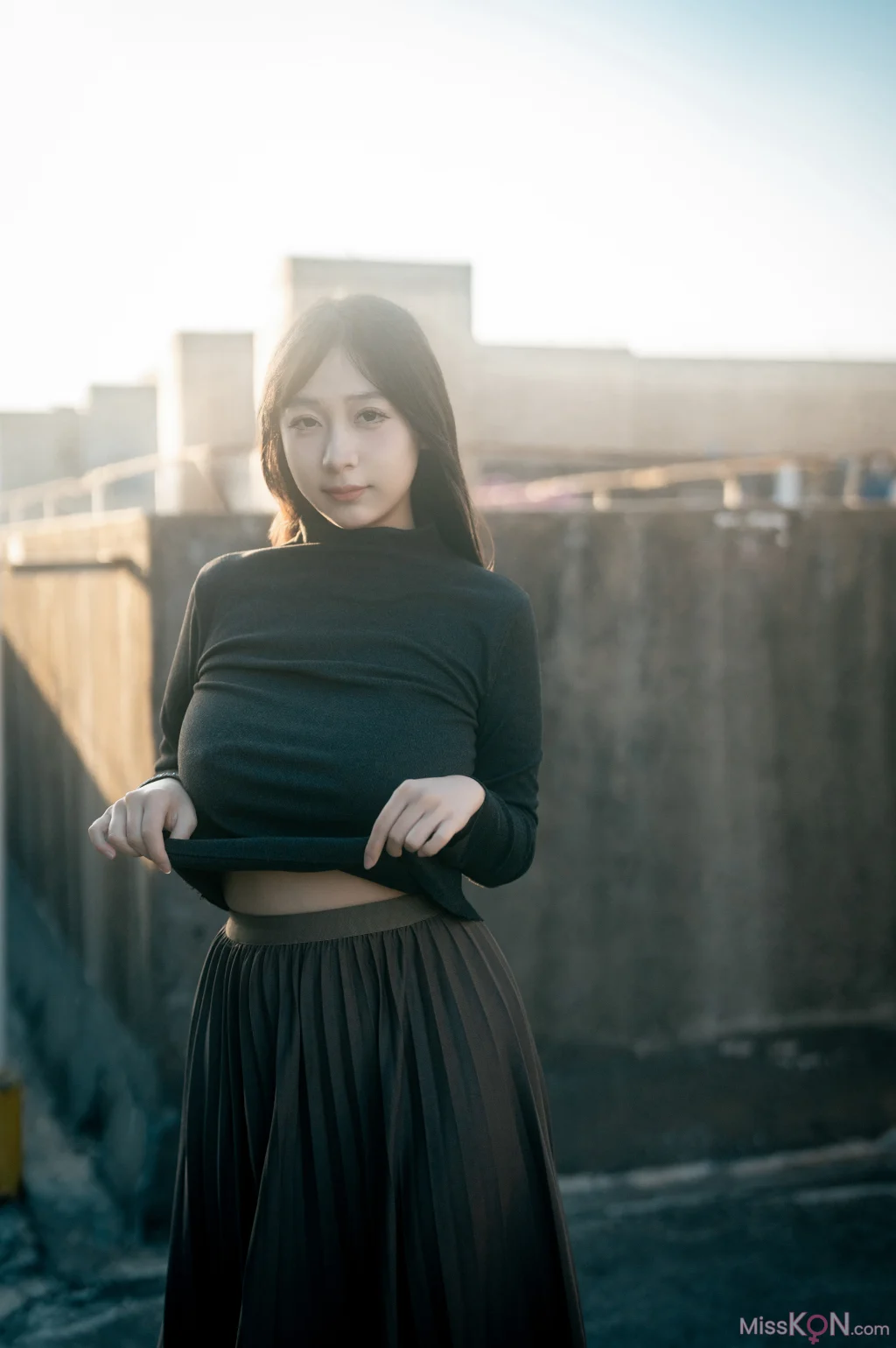 Coser@浅安安: 落日时分 (80 photos)