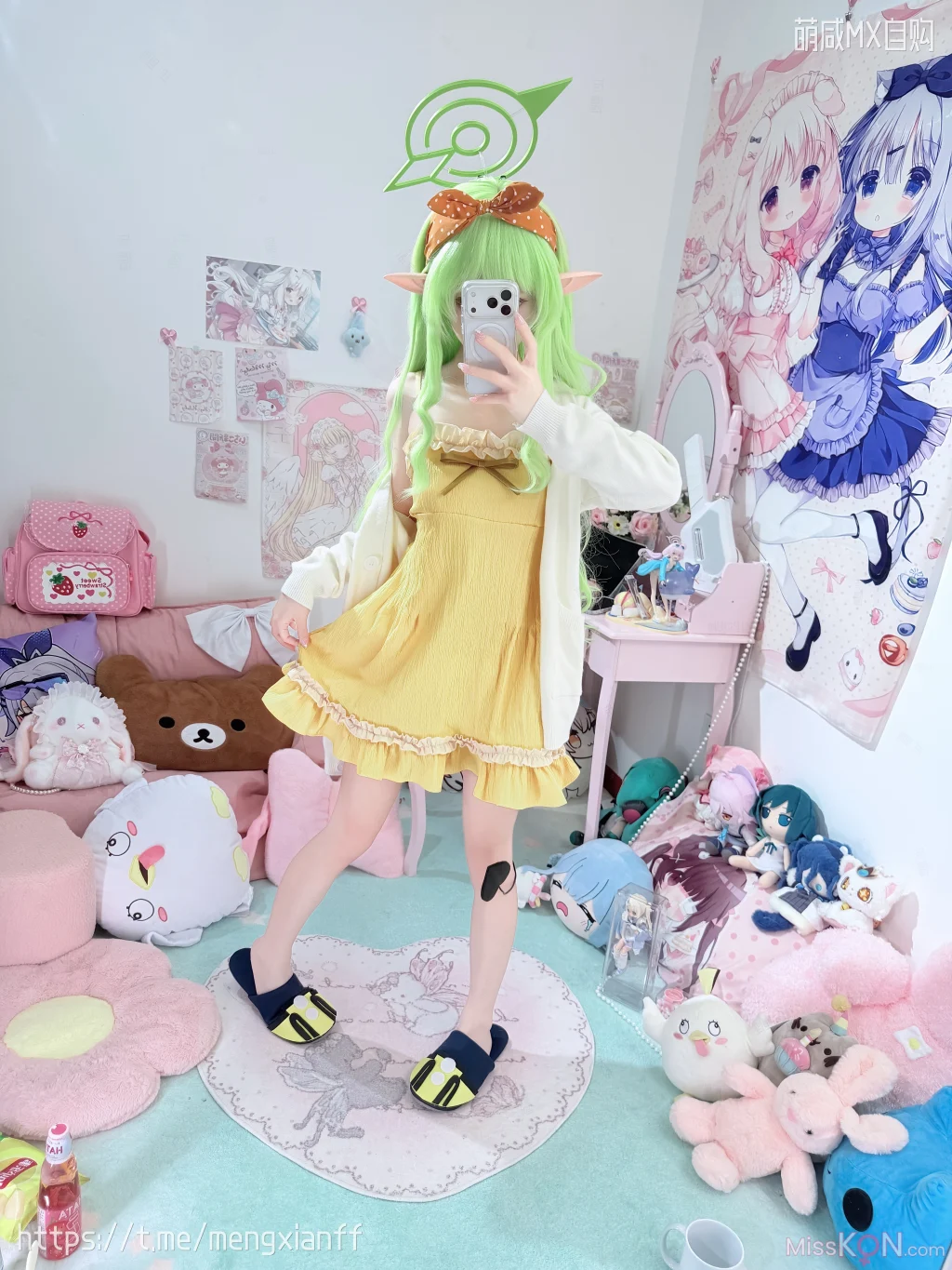 Coser@染三ran3: 蔚蓝档案 – 小望&小光 睡衣 (108 photos + 9 videos) – Page 2