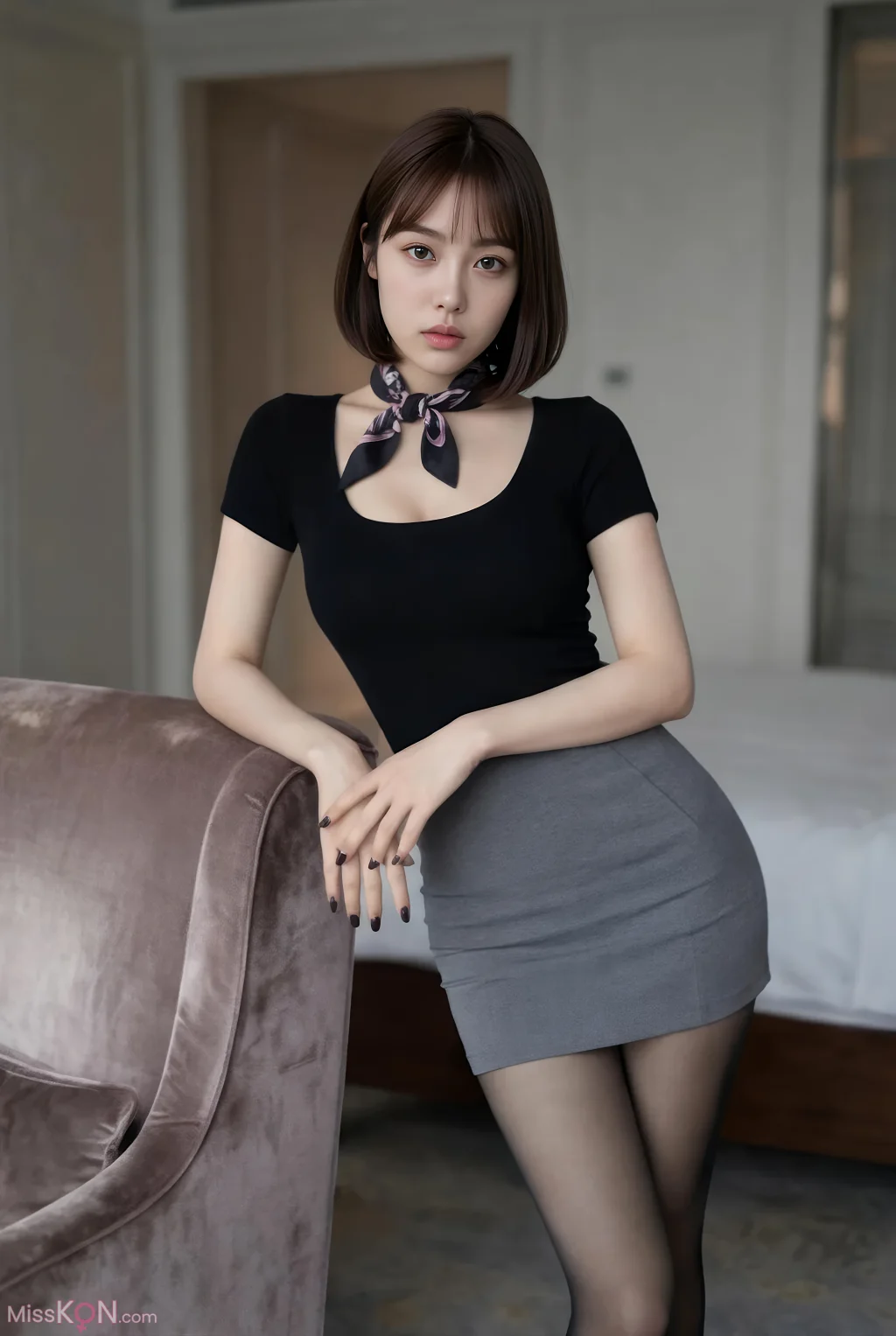 [AIGirl] 小乔 0801 (75 photos)