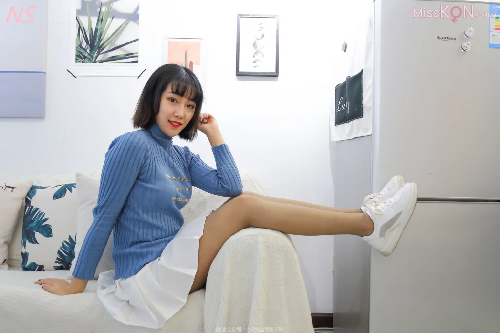 [NS纳丝摄影] No.155: 琴子的咖啡丝袜 (112 photos + 1 video)