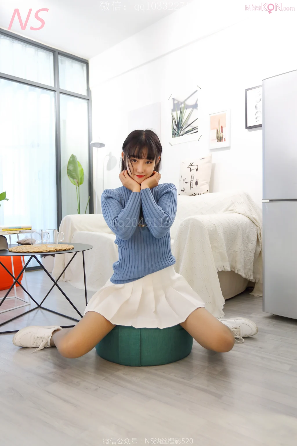[NS纳丝摄影] No.155: 琴子的咖啡丝袜 (112 photos + 1 video)