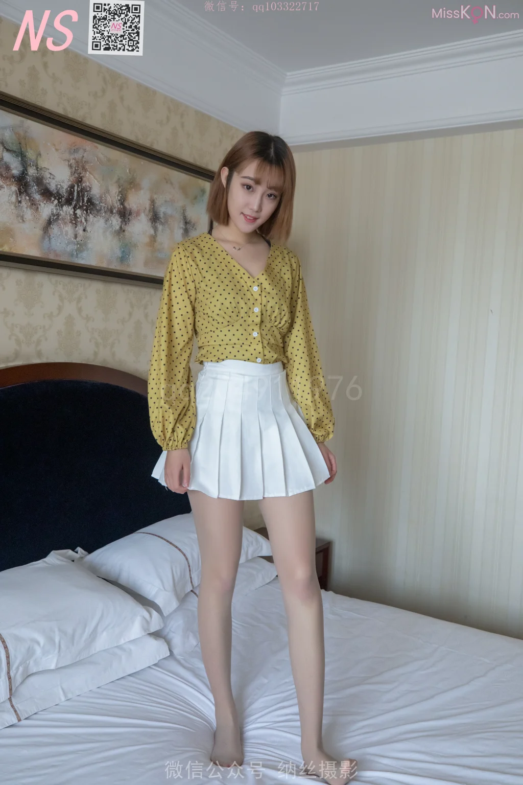 [NS纳丝摄影] No.156: 琴子灰色丝袜领域 (88 photos + 1 video)