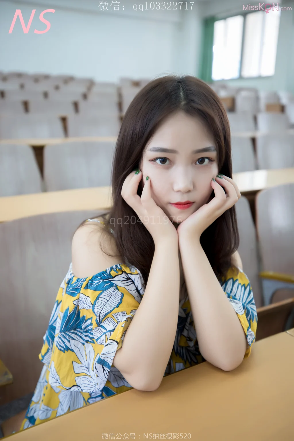[NS纳丝摄影] No.161: 瑶瑶的毕业季 肉色丝袜美腿萌萌哒 (79 photos)